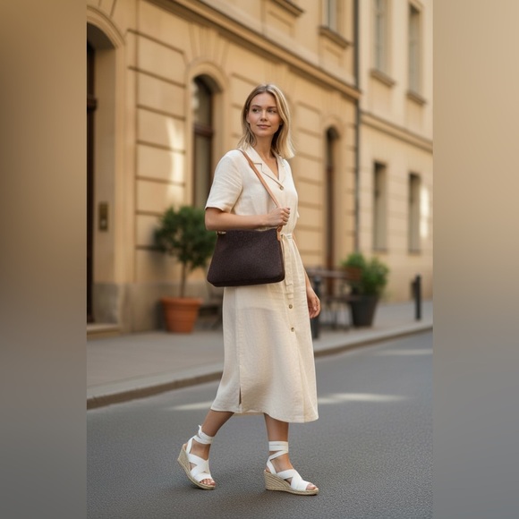 Celine Dark Brown Suede Shoulder Bag - Picture 15 of 15